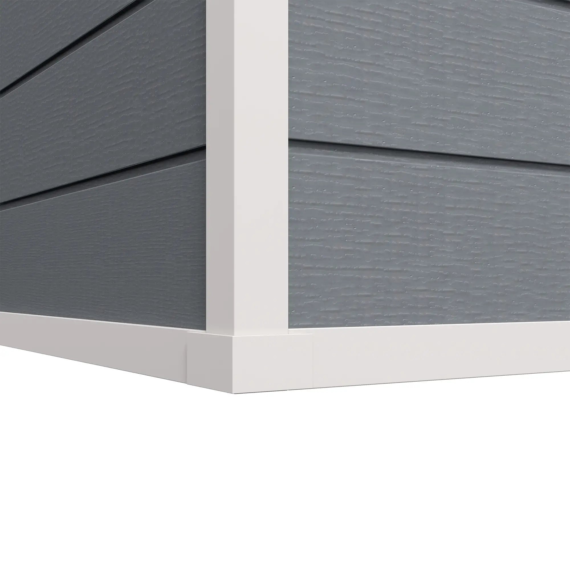 5 x 3FT Garden Shed, Outdoor Storage with Lockable Door, Window, Vent, Grey Sheds at Gallery Canada