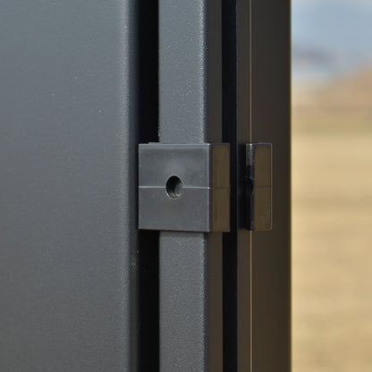 10' x 8' Outdoor Retractable Canopy, Steel Frame Pergola, Beige Pergolas at Gallery Canada