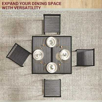 Industrial Dining Set For 2, Kitchen Table With Chairs Dining Table Sets at Gallery Canada
