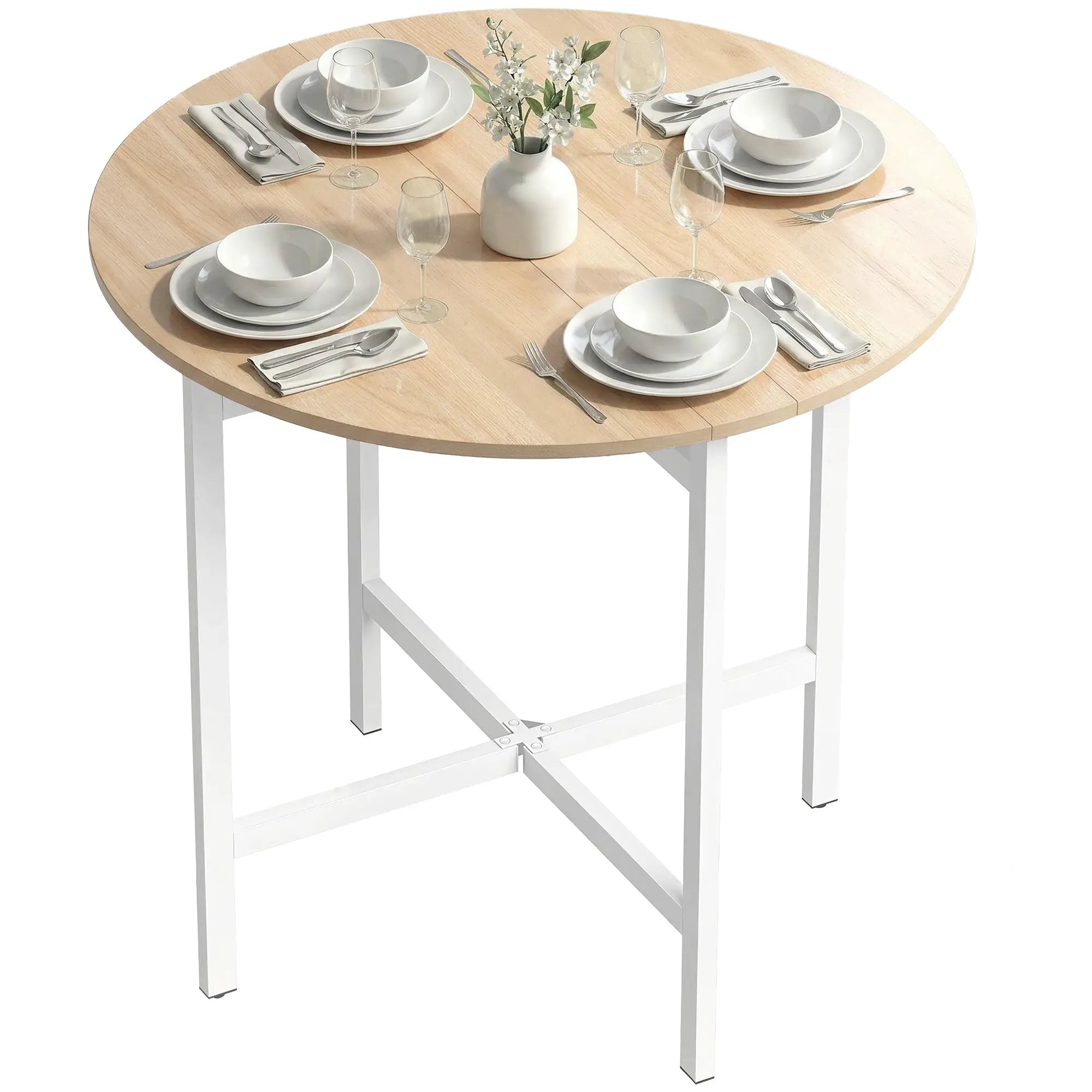 Folding Dining Table For 2-4 People, 31.5