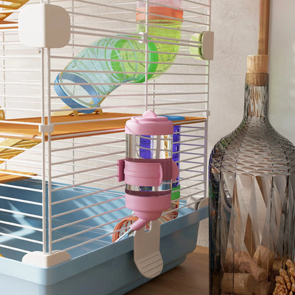 5-Tier Hamster Cage with Wheels, Tube, Water Bottle, Light Blue Hamster Cages at Gallery Canada