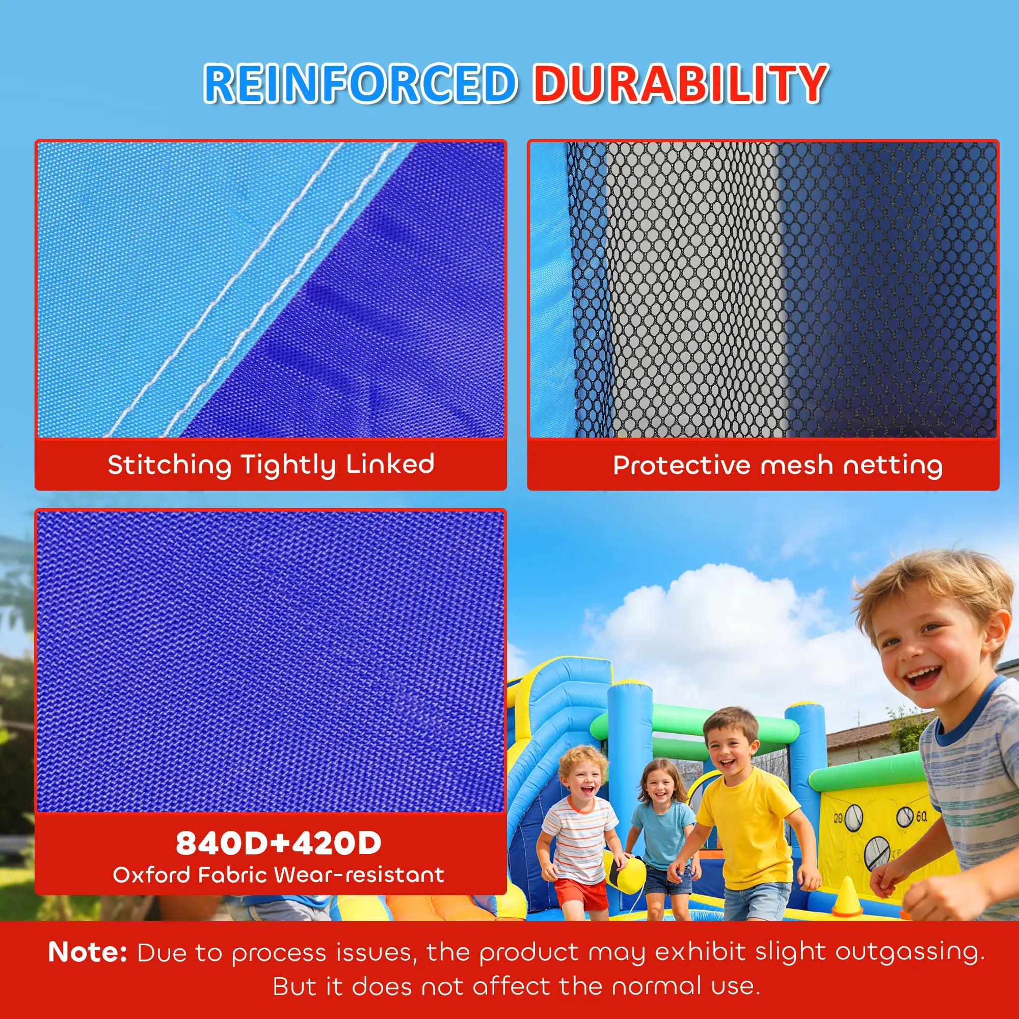 Inflatable Bounce House With Slide, Pool, Ball Pit, 12' x 12' Inflatables at Gallery Canada