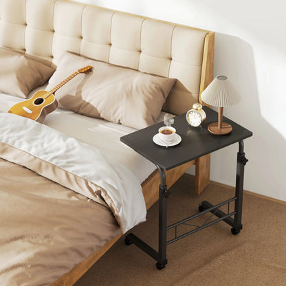 Mobile Standing Desk, Adjustable Height, 23.5 Inch, Black Side Tables at Gallery Canada