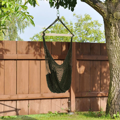 Portable Hammock Chair, Hanging Swing for Outdoor, Army Green Hammock Swings at Gallery Canada