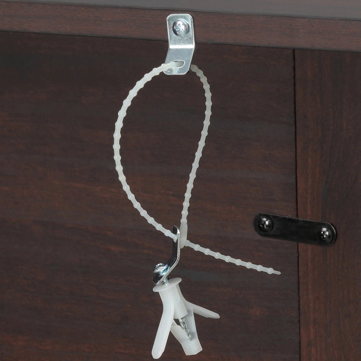 Electric Fireplace with Mantel, Freestanding Heater, 1400W, Brown Electric Fireplaces at Gallery Canada