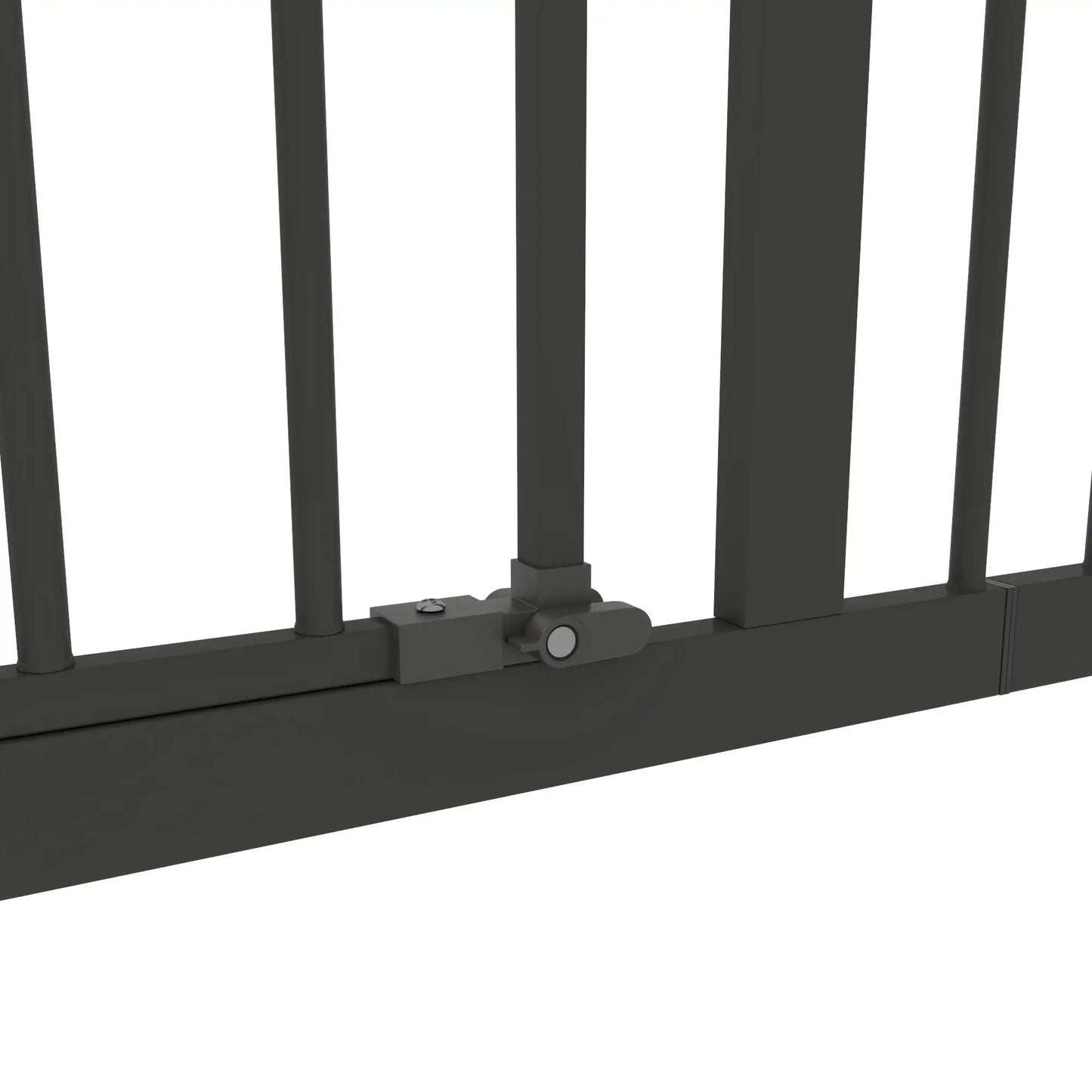 Pet Gate with Door, 30 Inch Tall, Includes Extensions Kit, Black Houses, Kennels & Pens at Gallery Canada