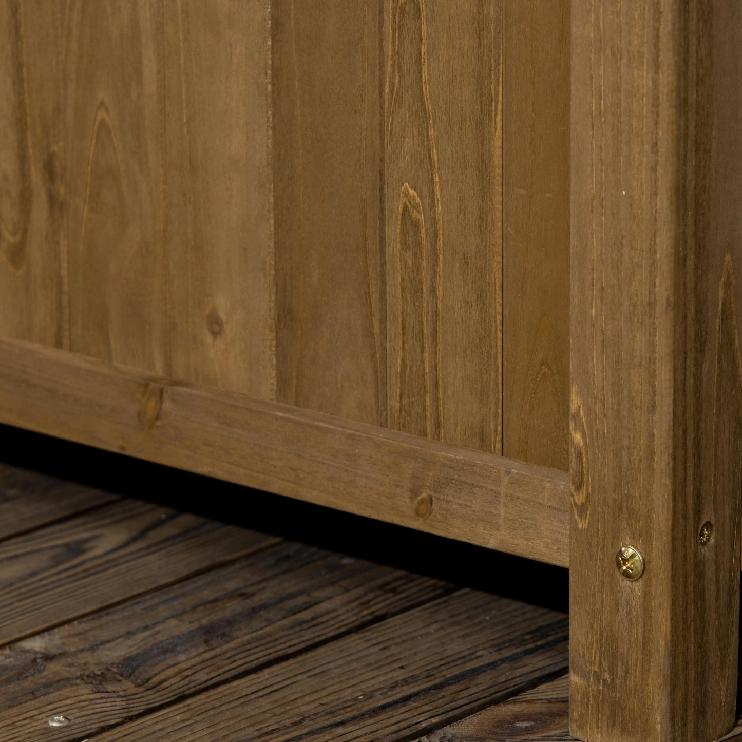 Wood Planter With Trellis, Raised Garden Bed, Privacy Screen Wooden Planter Boxes at Gallery Canada
