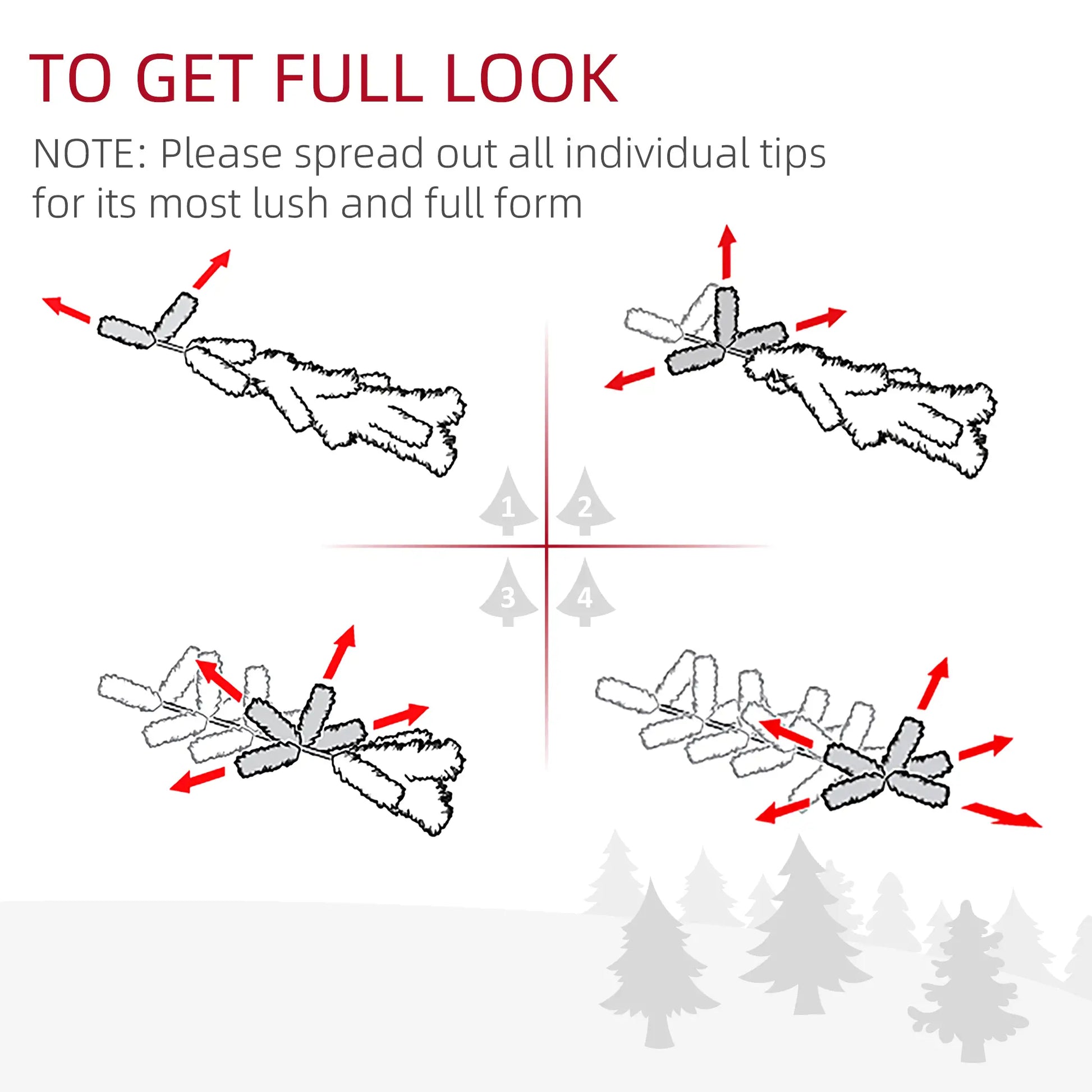 3ft Pre-Lit LED Optical Fiber Christmas Tree w/ Stand Pre Lit Christmas Trees at Gallery Canada