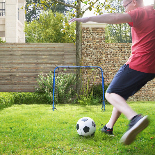 Volleyball Rebounder Net, Adjustable Soccer Rebounder, Blue Football Blue at Gallery Canada