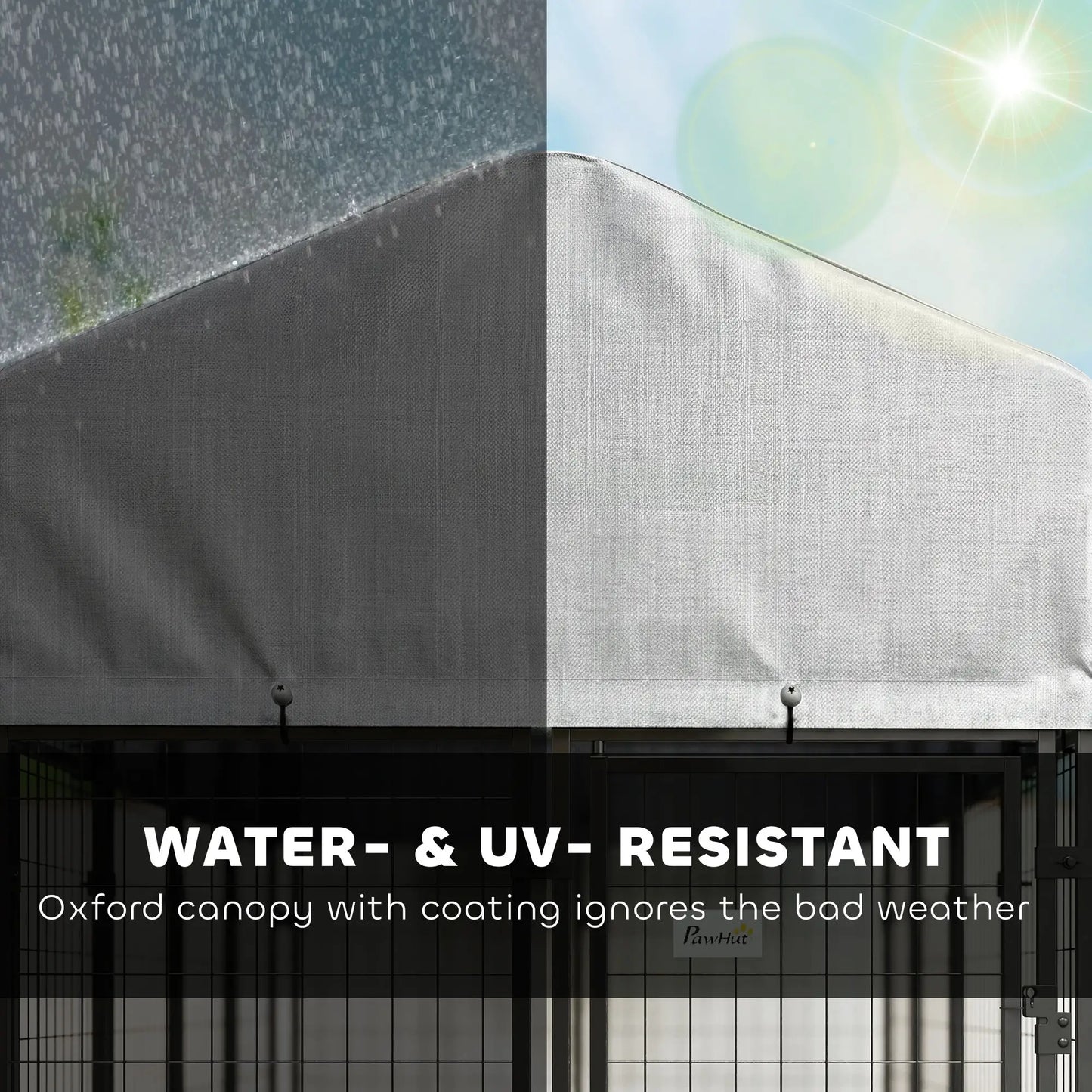 8' x 4' x 6' Outdoor Dog Kennel, Waterproof UV Resistant Cover Dog Kennels at Gallery Canada