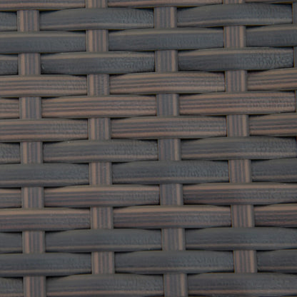 Wicker Patio Lounger, Outdoor Recliner w/ Adjustable Backrest, Khaki Chaise Loungers at Gallery Canada