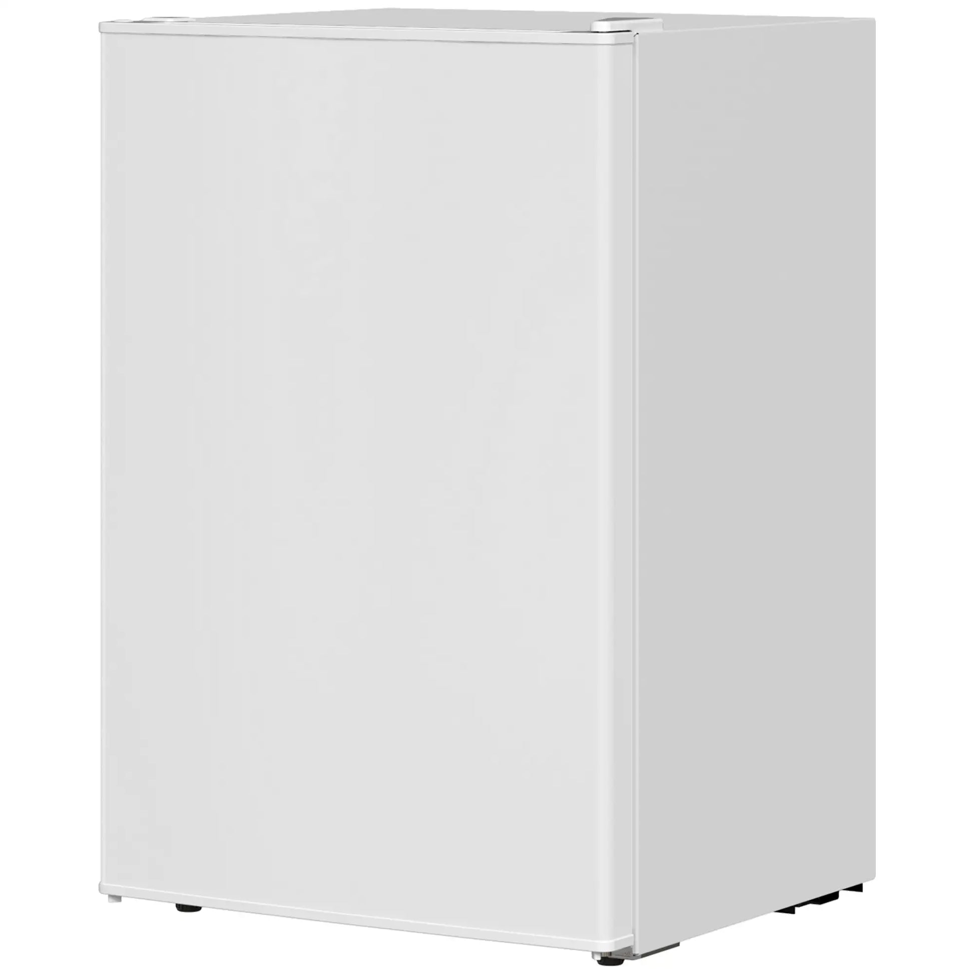 2.5 Cu.Ft Mini Fridge, Single Door Compact Refrigerator with Freezer, Adjustable Thermostat, Reversible Door, White Small Kitchen Appliances White at Gallery Canada