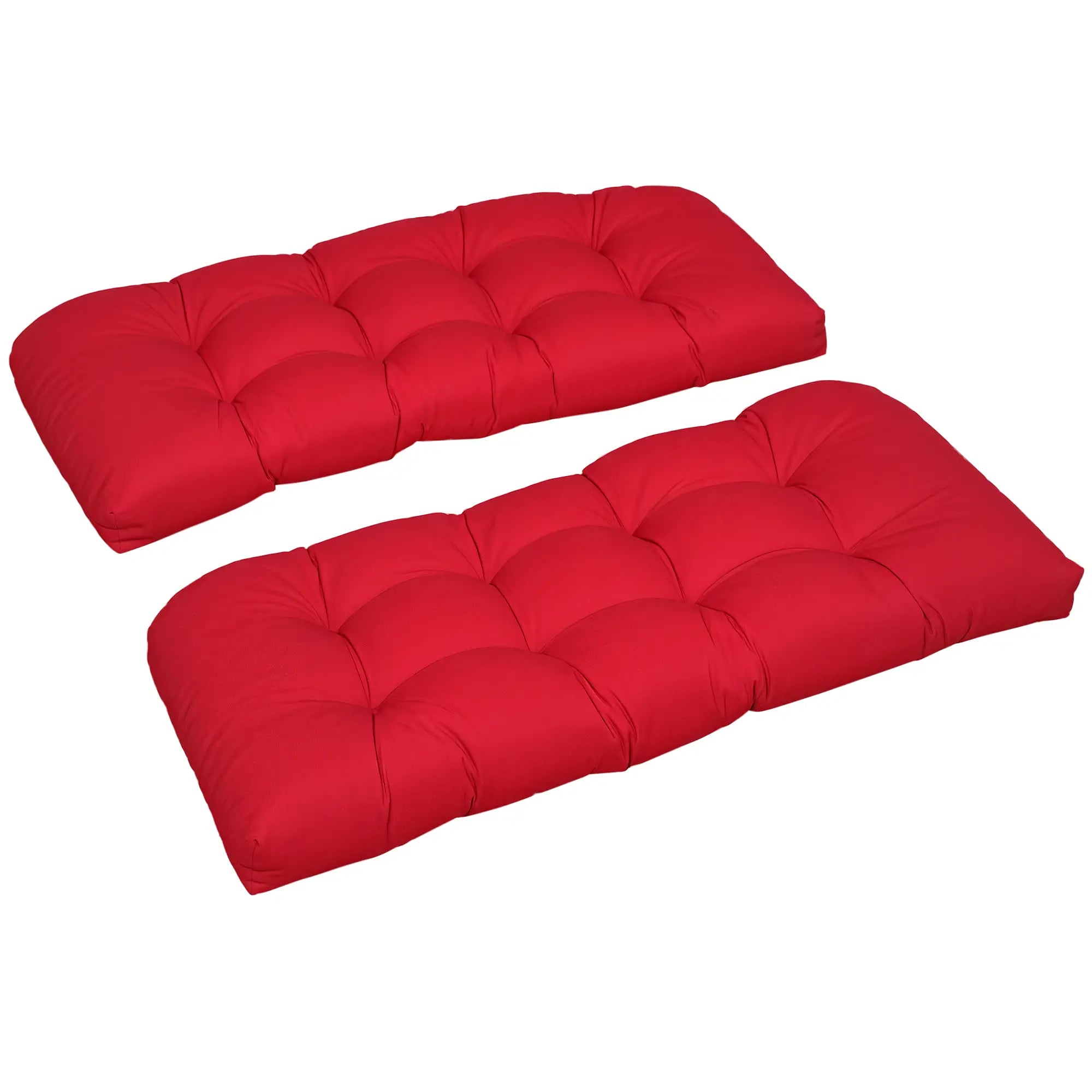 Patio Bench Replacement Cushions, 2 Seater, 43