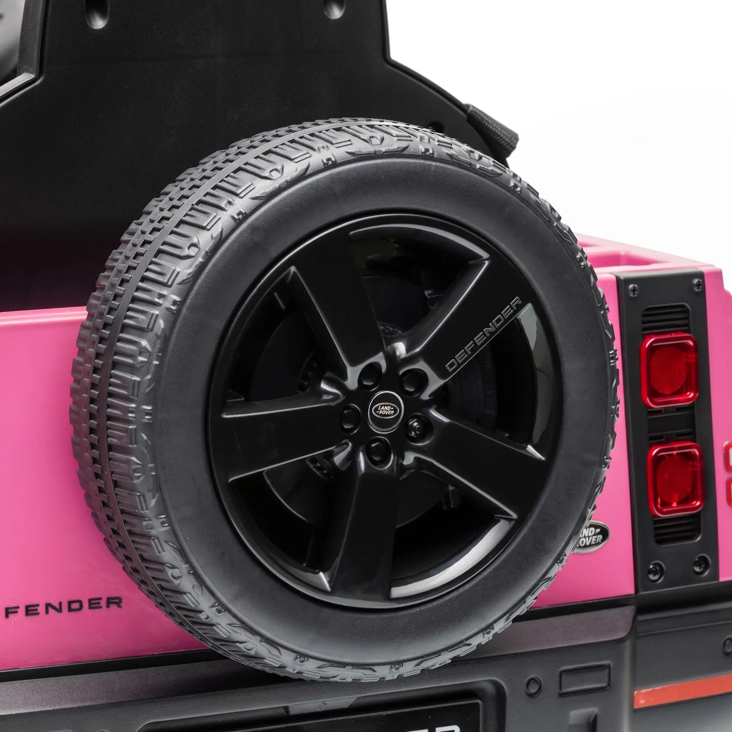 Voiture électrique Land Rover sous licence 12V, rose