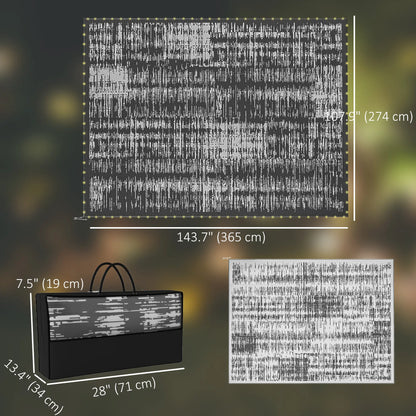 Waterproof Outdoor Camping Rug With LED Lights, 12' x 9' Outdoor Reversible Rugs at Gallery Canada