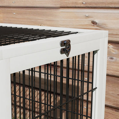 Wood Rabbit Hutch With Ramp, Openable Roof, Pull Out Tray, Dark Grey Rabbit Hutch at Gallery Canada