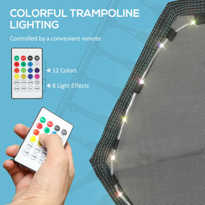 45" Rebounder Trampoline for Adults, Adjustable Handle, Blue Trampolines at Gallery Canada