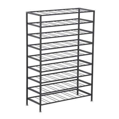 9-Tier Metal Wine Rack, 54 Bottles, Freestanding, Black Wine Racks at Gallery Canada