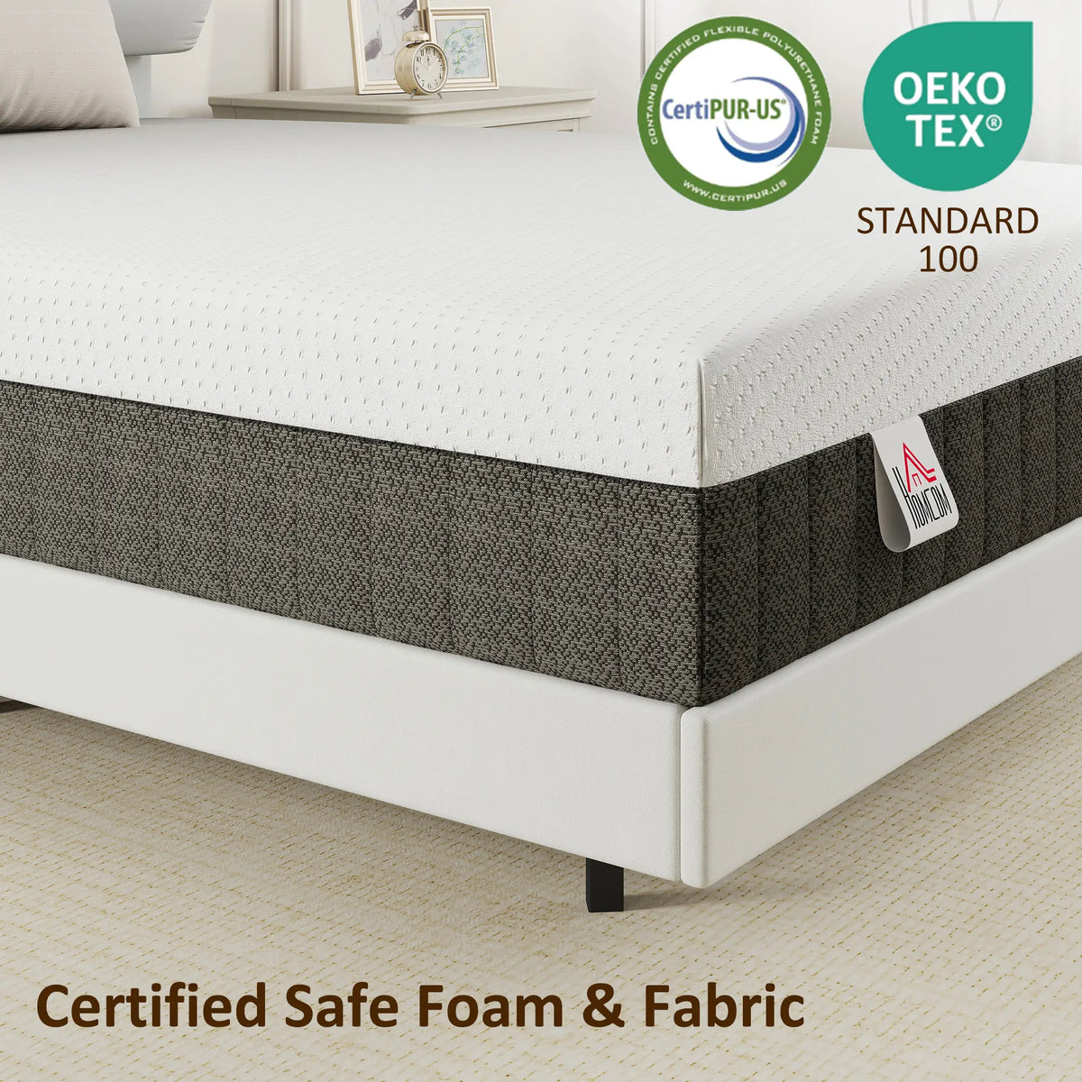 10 Inch Queen Mattress, Pressure Relief & Lumbar Support, Medium Firm Mattresses at Gallery Canada