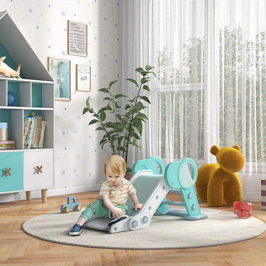 Toddler Slide Indoor, Foldable Kids Slide for Boys Girls 1.5-3 Years Old, Green - Gallery Canada