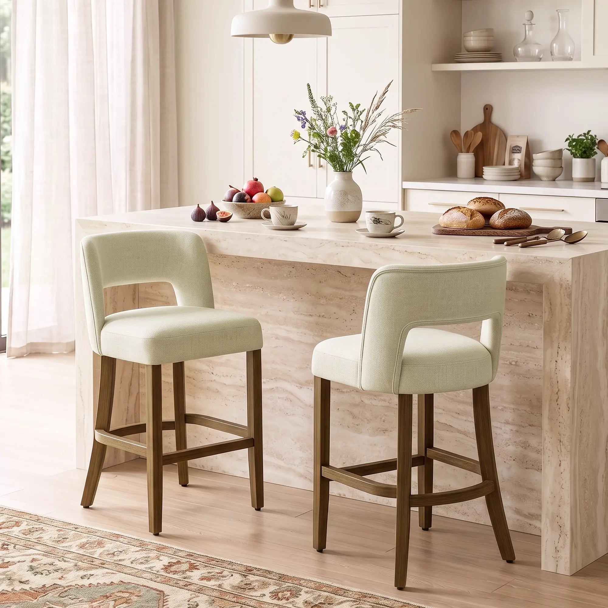 Bar Stools Set of 2, 26