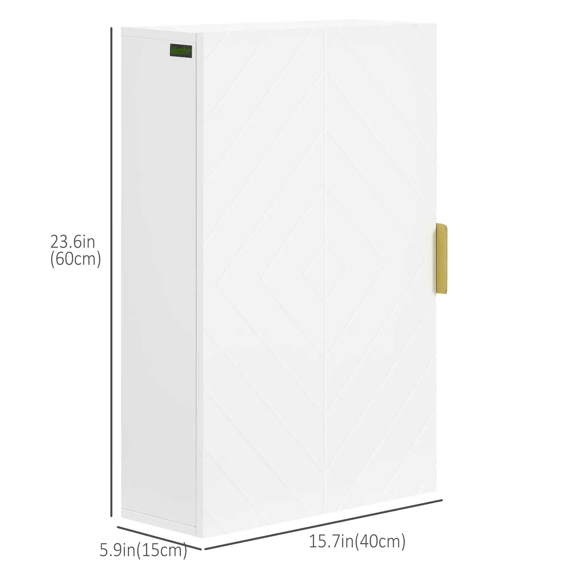 Modern Bathroom Medicine Cabinet, Adjustable Shelves, Single Door Bathroom Cabinets at Gallery Canada