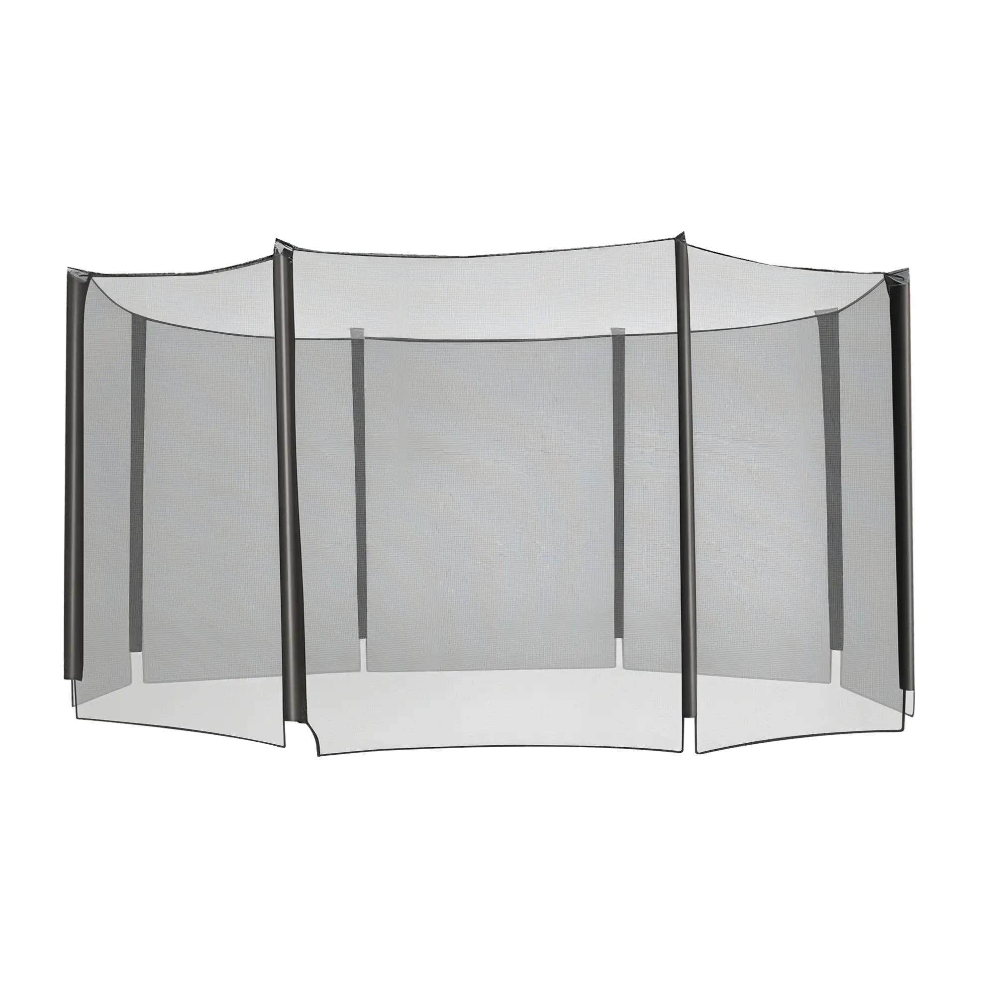 14' Round Trampoline Enclosure Safety Net, Replacement Part Trampolines Black at Gallery Canada