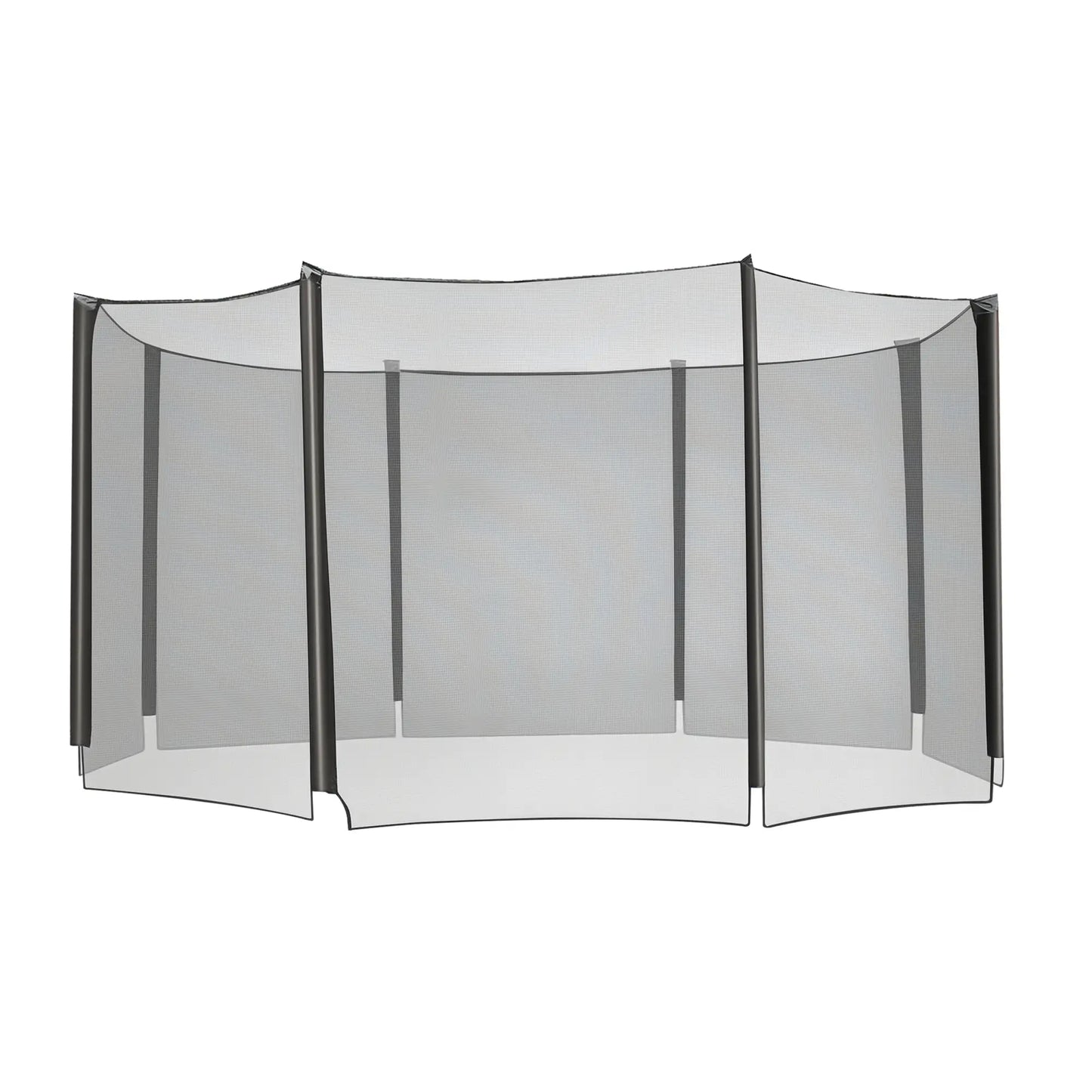 14' Round Trampoline Enclosure Safety Net, Replacement Part Trampolines Black at Gallery Canada