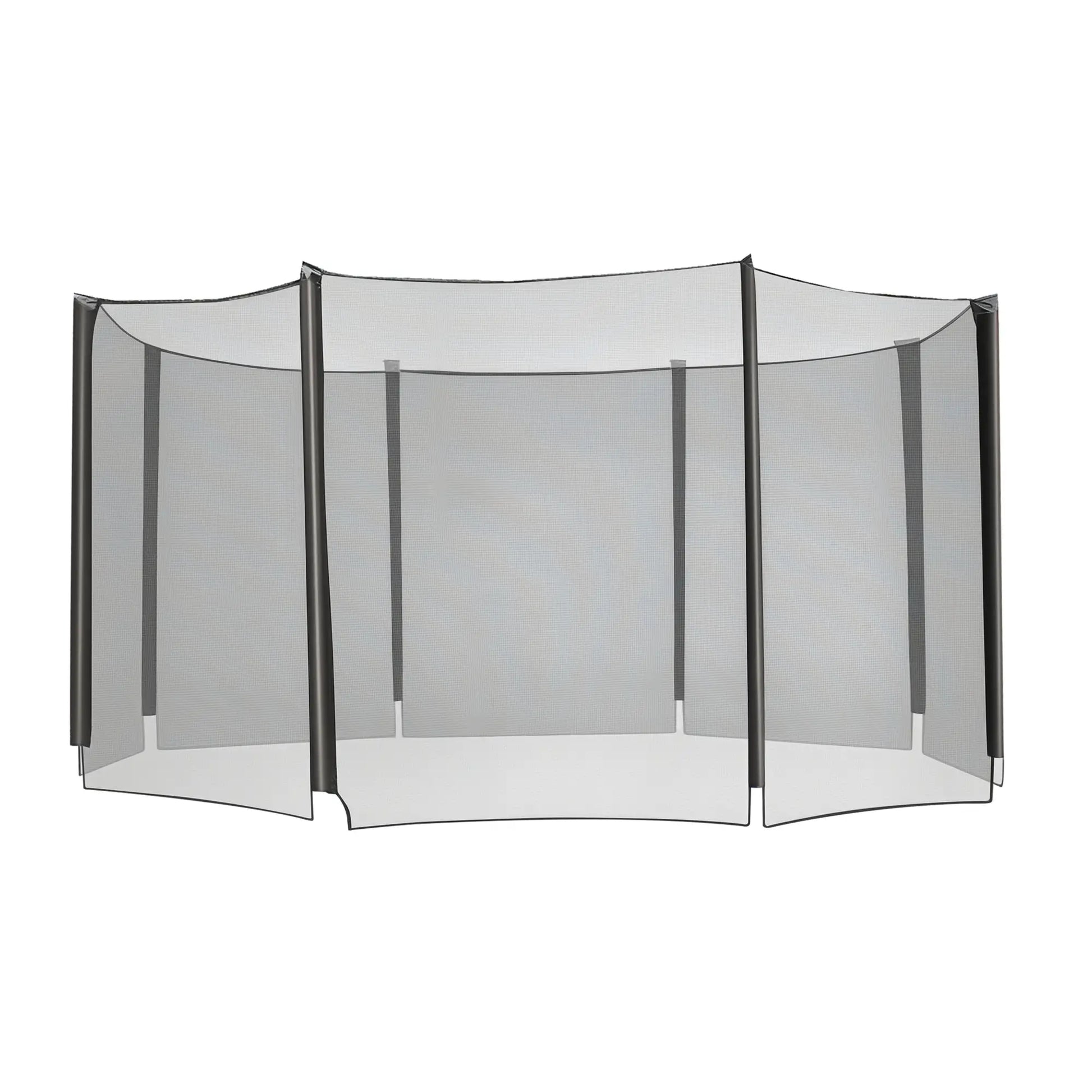 14' Round Trampoline Enclosure Safety Net, Replacement Part Trampolines Black at Gallery Canada