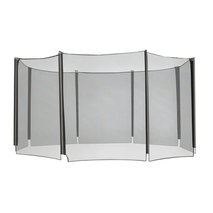14' Round Trampoline Enclosure Safety Net, Replacement Part Trampolines Black at Gallery Canada