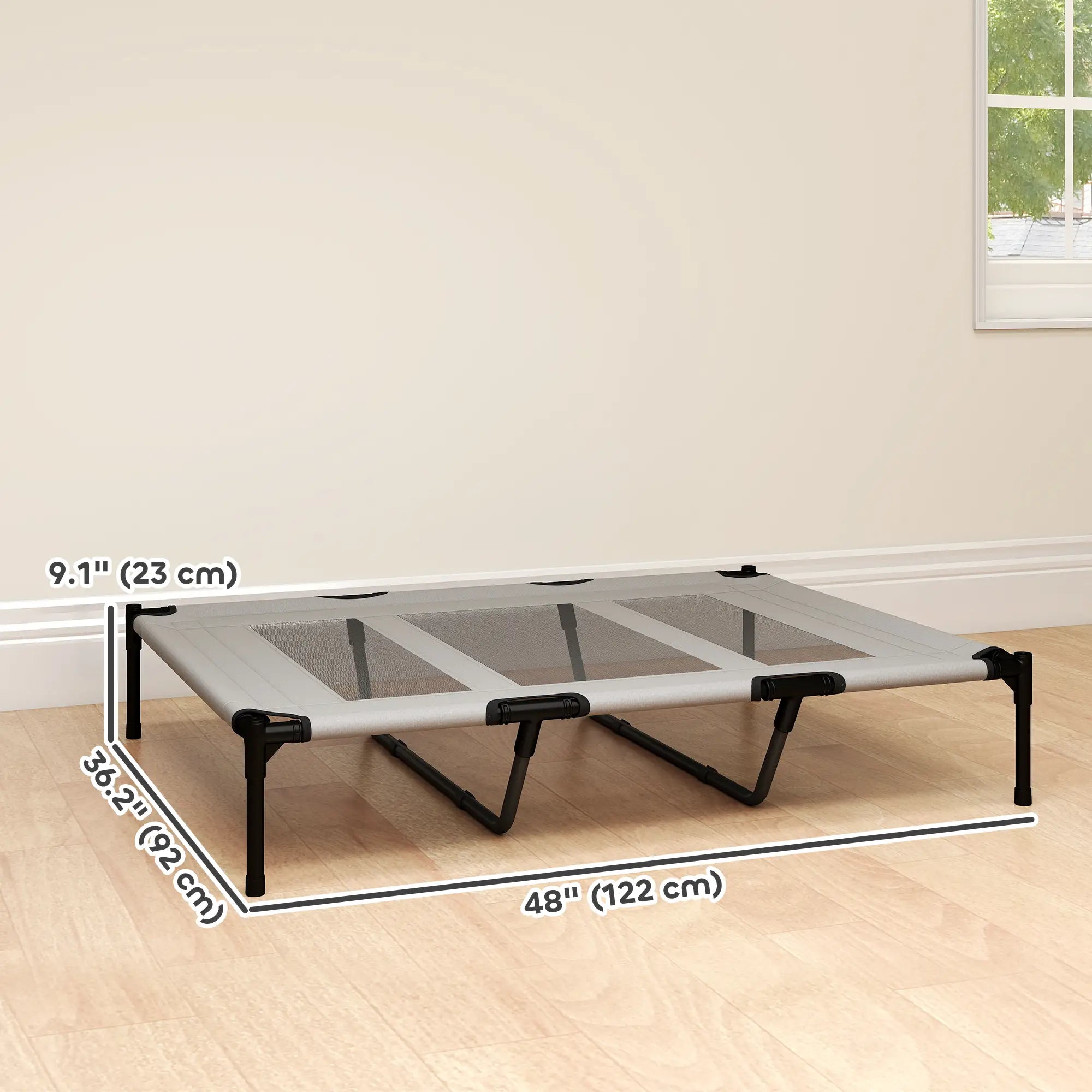 Elevated Dog Bed, XL Dog Cot, 48