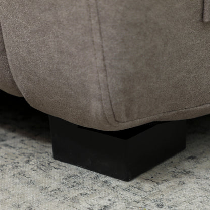 Massage Recliner Chair, Power Recliner, 2 Memory Positions, Brown Single Sofas at Gallery Canada