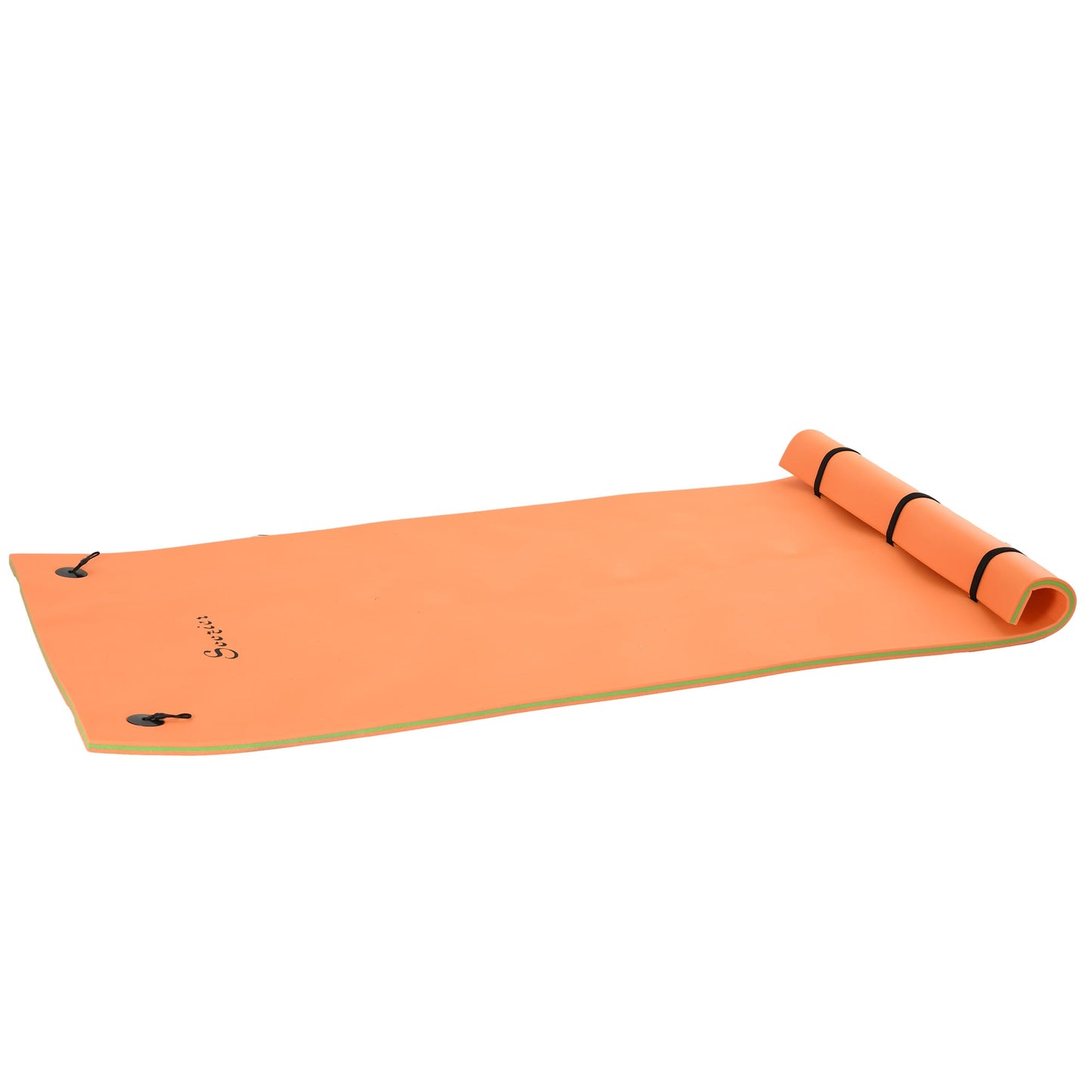 10' x 5' Roll-Up Pool Float Pad Water Floating Mat for Lake, Ocean, Pool Playing, Relaxing &; Recreation, Orange at Gallery Canada