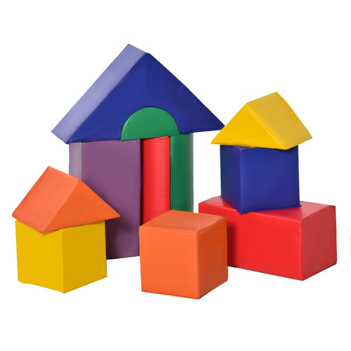 11 Piece Soft Play Blocks Kids Climb and Crawl Gym Toy Foam Building Non-Toxic