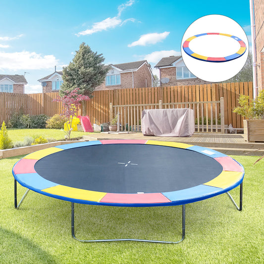 14FT Trampoline Pad Φ168" Replacement Jump Bounce Colorful - Gallery Canada