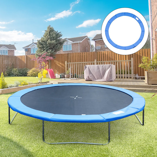 14FT Trampoline Pad Φ168" Trampolining Replacement Jump Bounce Exercise GYM (Blue) - Gallery Canada