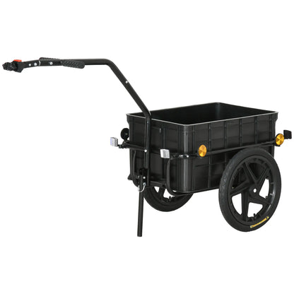 Multi-Functional Bike Trailer, Steel, Large, Grey Bike Cargo Trailers Grey at Gallery Canada