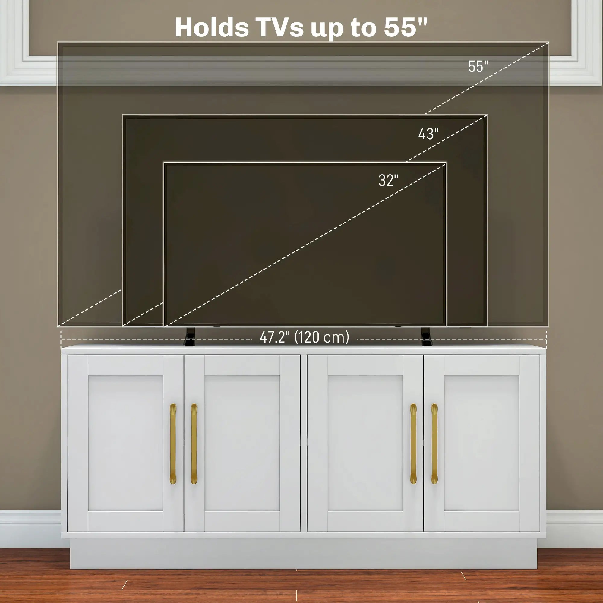 Modern TV Stand for 55