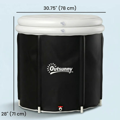 71 Gal Ice Bath Tub With Cover, Pump, Portable Inflatable Cold Plunge Outdoor Swimming Pools & Hot Tubs at Gallery Canada