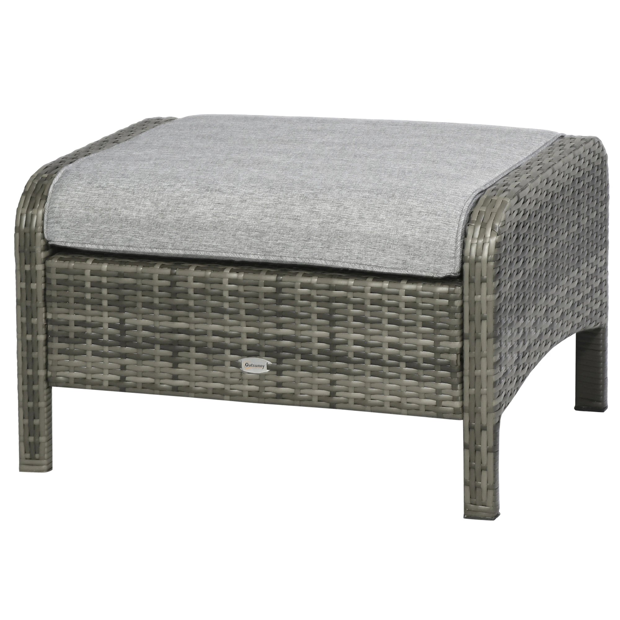 5-Piece Wicker Patio Sofa Set, Thick Padded Cushions, Light Grey Patio Furniture Sets at Gallery Canada