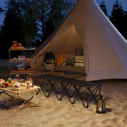 Portable 4-Seater Folding Camping Chair, Team Bench, Carry Bag Picnic Tables & Camping Chairs at Gallery Canada