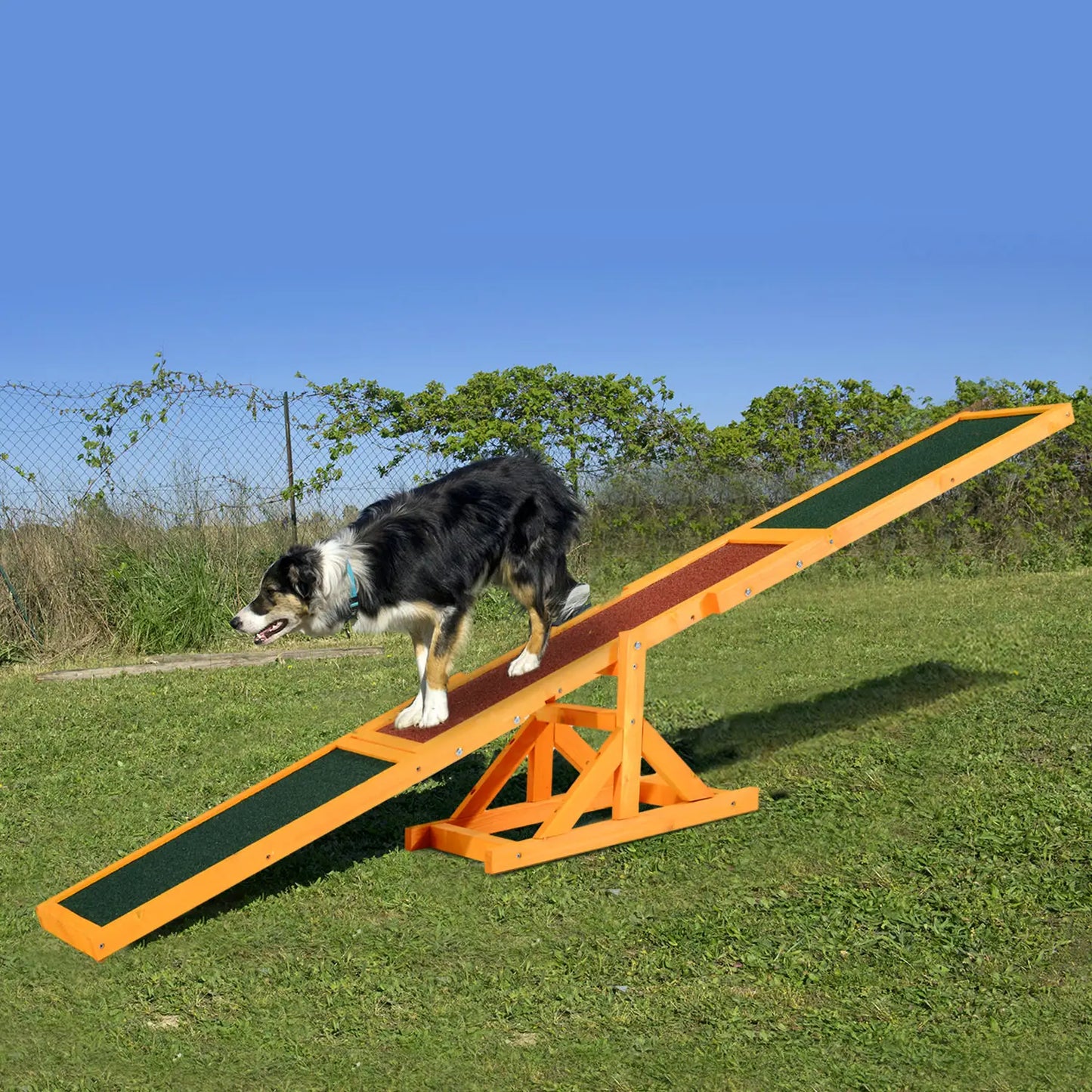 Wood Pet Seesaw Platform, Dog Agility Training Equipment, Weather Resistant Dog Agility Training Equipment at Gallery Canada