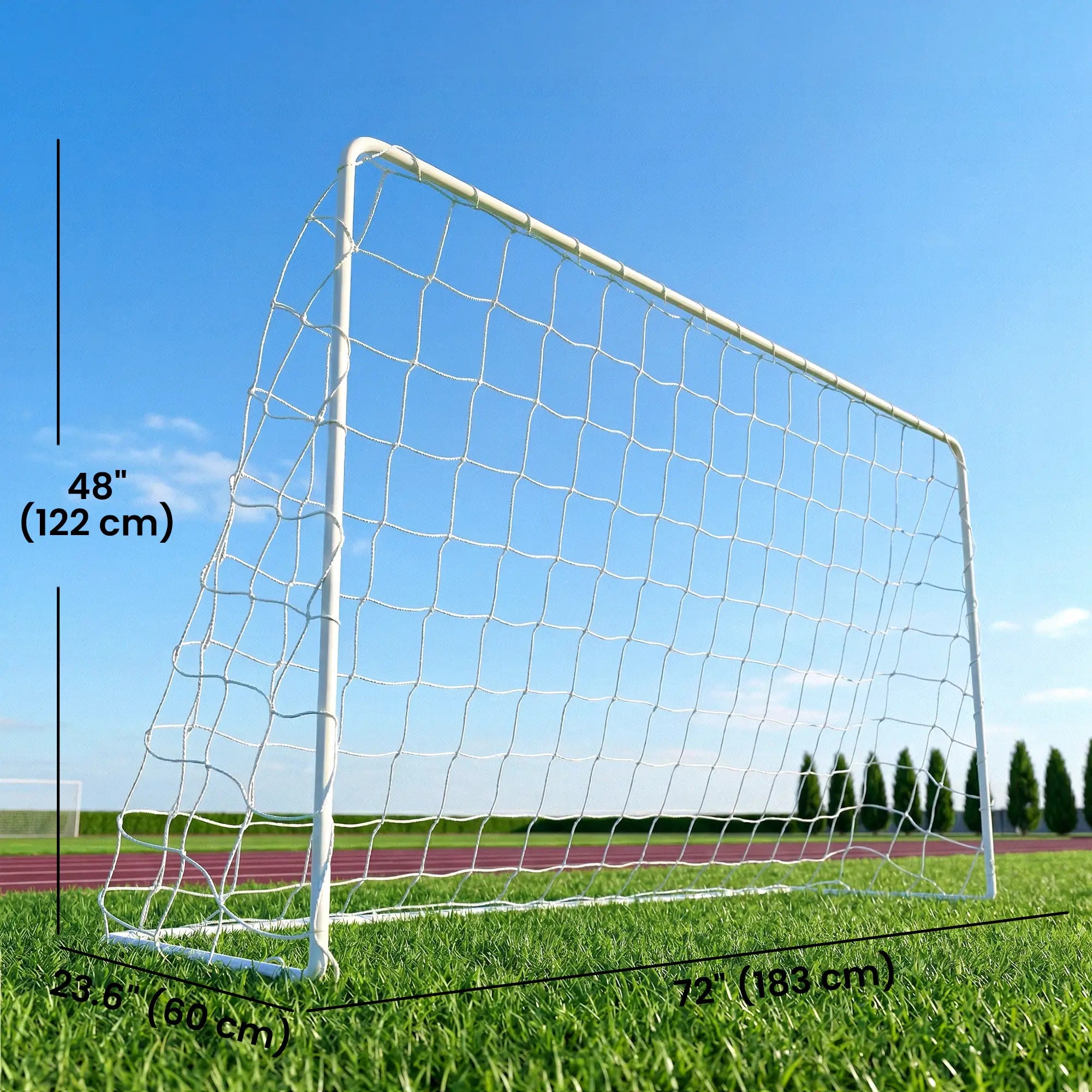 Soccer Goal, 6x4ft Portable Practice Net, Steel Frame Soccer at Gallery Canada