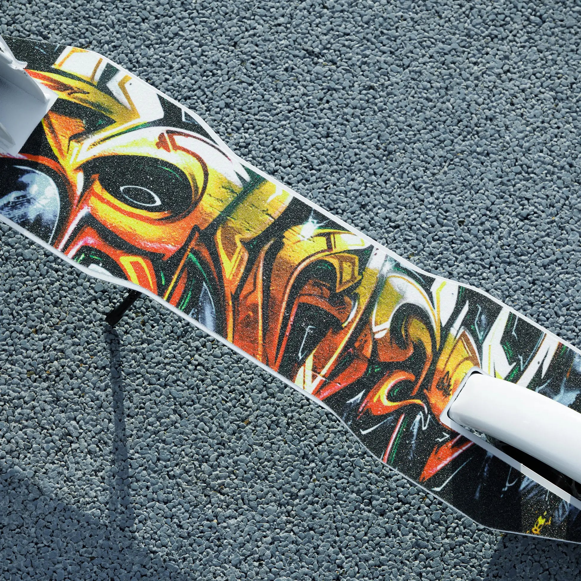 Kids Kick Scooter, Adjustable Height, Rear-Fender Brake, 200mm Wheel, Foldable, White Scooters at Gallery Canada