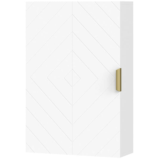 Modern Bathroom Medicine Cabinet, Adjustable Shelves, Single Door Bathroom Cabinets White at Gallery Canada