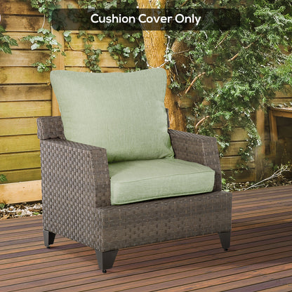 Patio Chair Cushions, Thick Deep Seat, Light Green Patio Chair Cushions at Gallery Canada