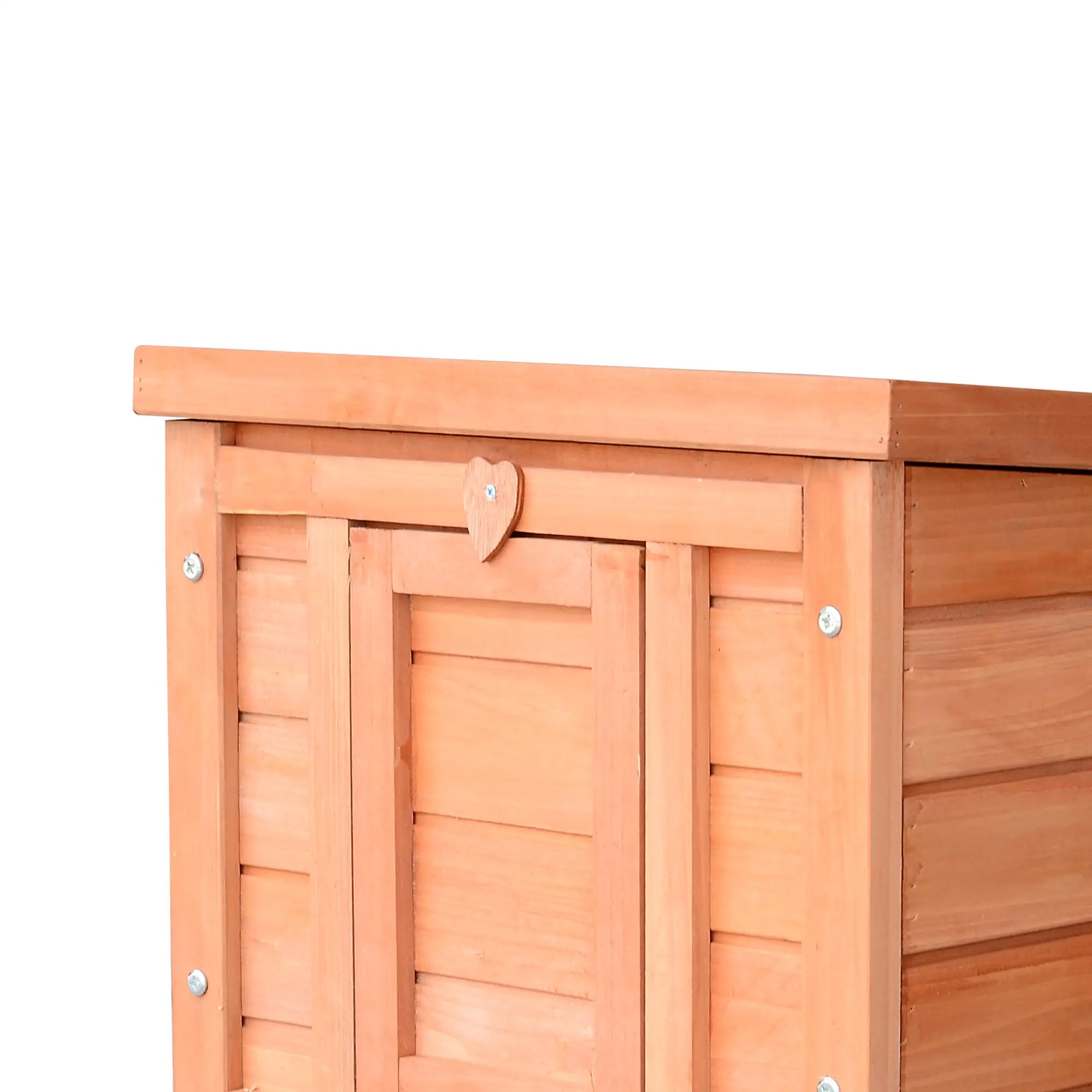 Wooden Rabbit Hutch, Bunny Cage, Outdoor Cat House, 20