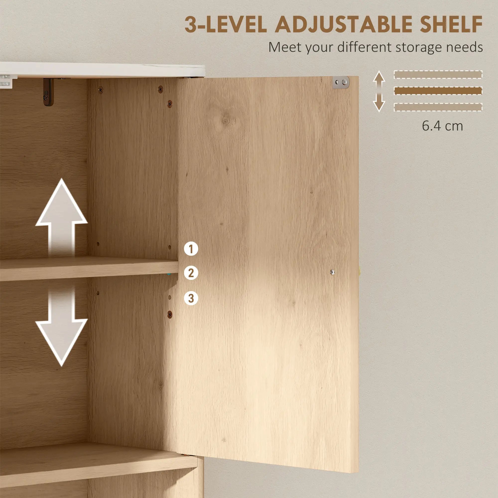 Over Toilet Storage Cabinet, Adjustable Shelf, Oak Bathroom Cabinets at Gallery Canada