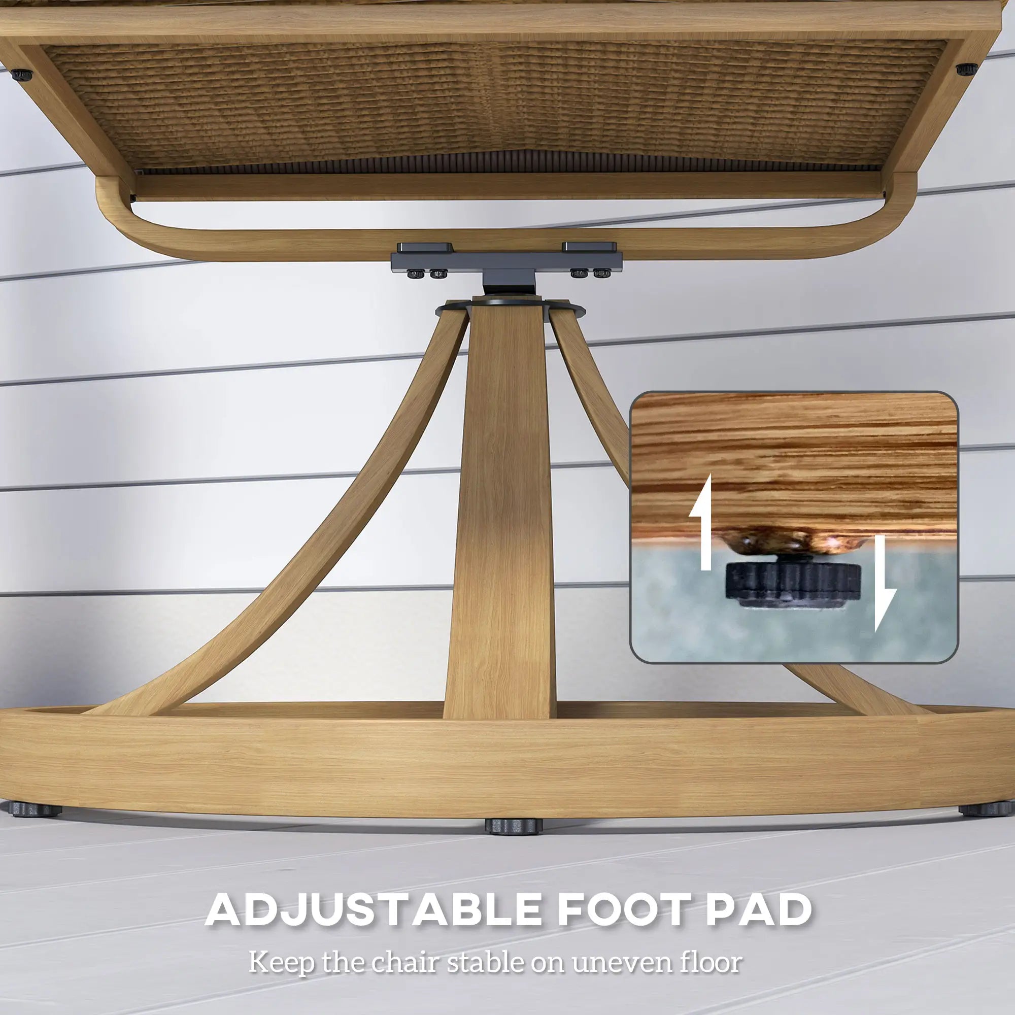 Outdoor Swivel Dining Chairs Set of 2, Patio Rattan with Cushions, Khaki Patio Chairs at Gallery Canada