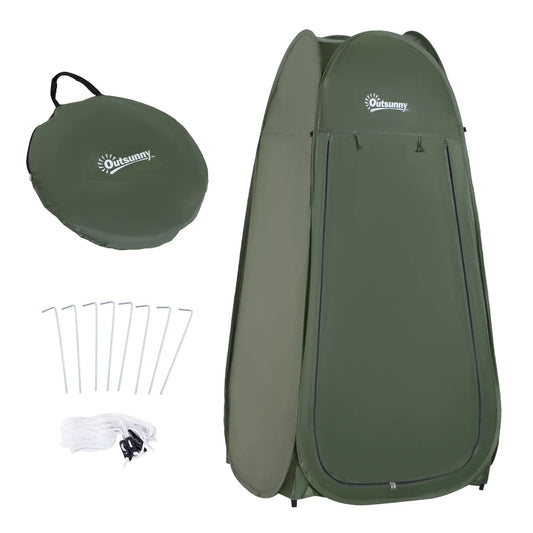 Green Popup Shower Tent, Portable Changing Room, Green Camping Tents Army Green at Gallery Canada